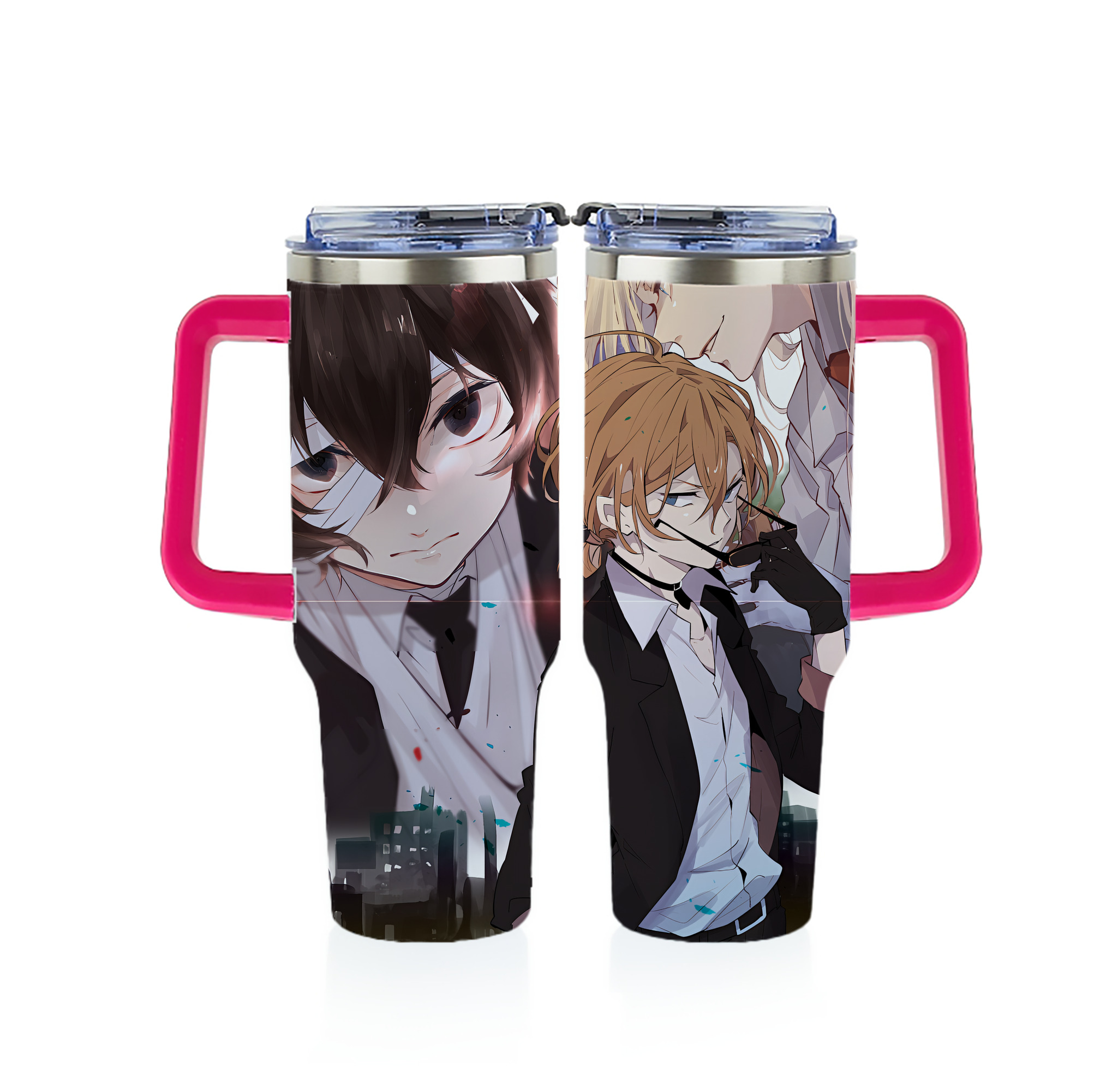 （画像用） 文豪ストレイドッグス Bungo Stray Dogs 1200ｍLフルプリント車用タンブラー